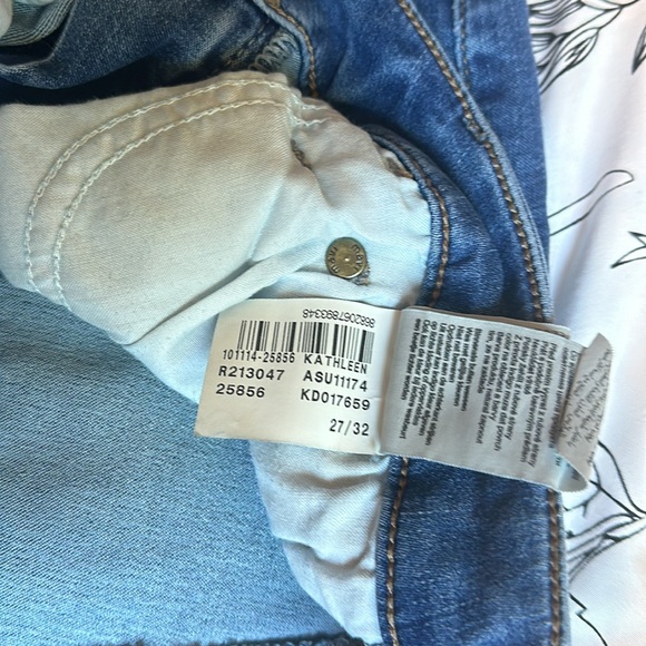 Mavi Blue Skinny Jeans Stretchy Denim Size 27 - Picture 4 of 7